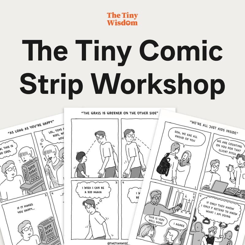 The Tiny Comic Strip Workshop (drop-in) · Luma