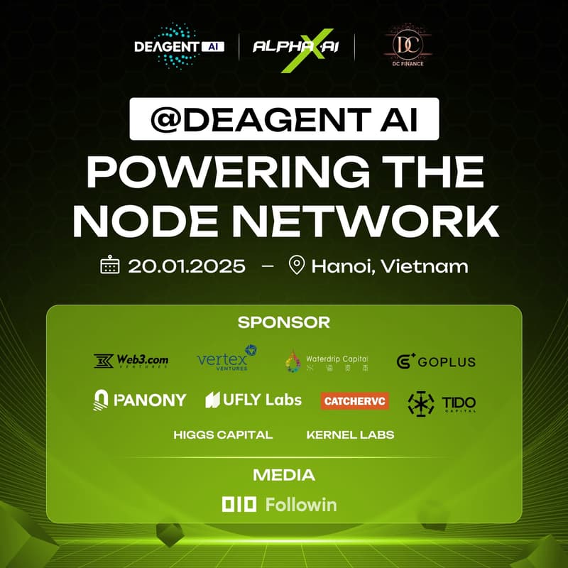 Cover Image for DeAgent AI: Powering the Node Network