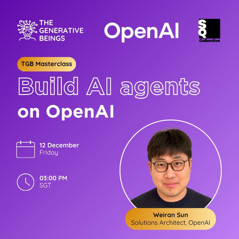Cover Image for Build AI Agents on OpenAI | TGB x OpenAI