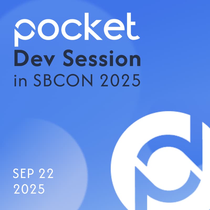 Cover Image for Pocket Dev Session in SBCON (sbcon.io)
