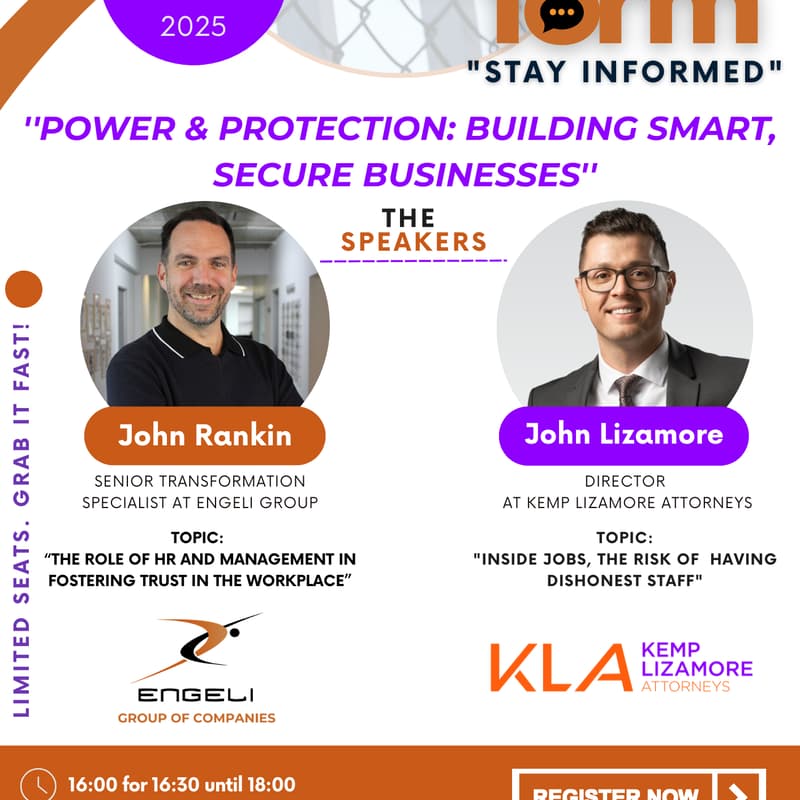 Cover Image for InForm Business Conversations-"Power & Protection: Building Smart, Secure Businesses"