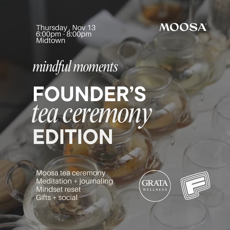 Cover Image for Founder's Year End Reset: Tea Ceremony & Intention Setting