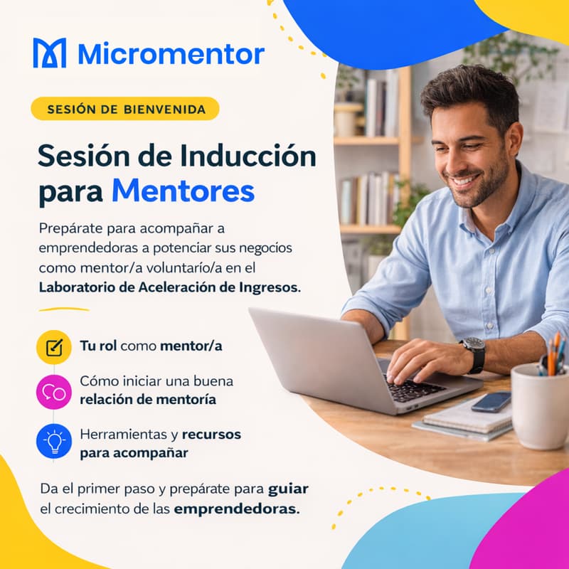 Cover Image for Sesión de Inducción para Mentores – Laboratorio de Aceleración de Ingresos