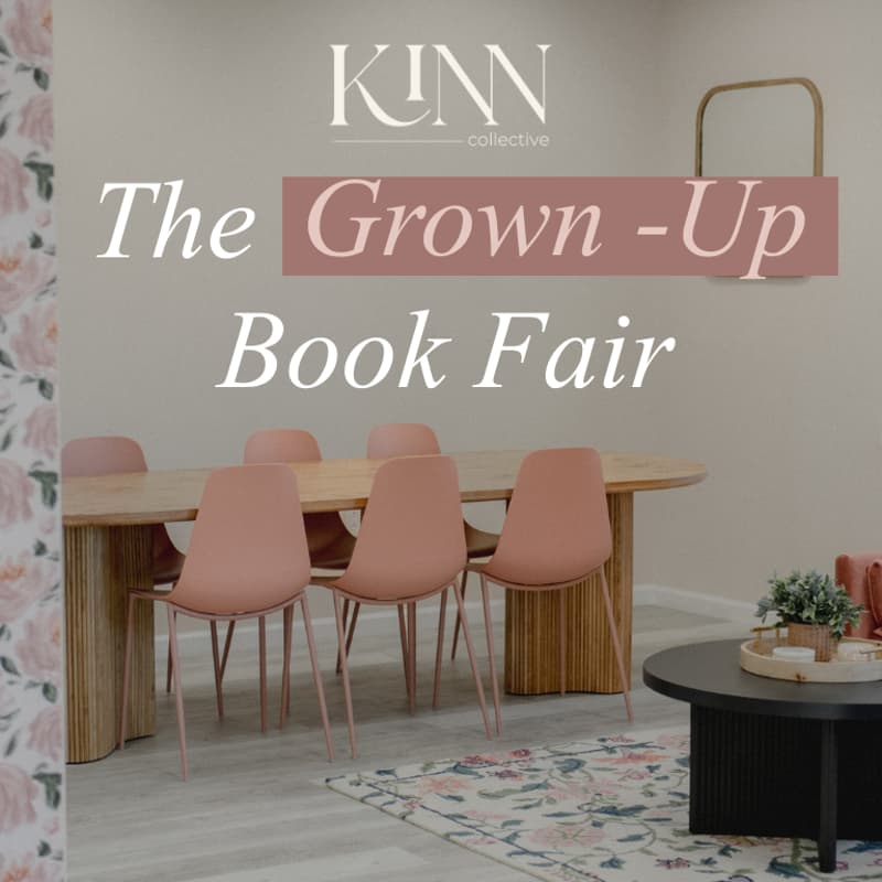 Cover Image for The Grown-Up Book Fair + Inaugural Book Club Night