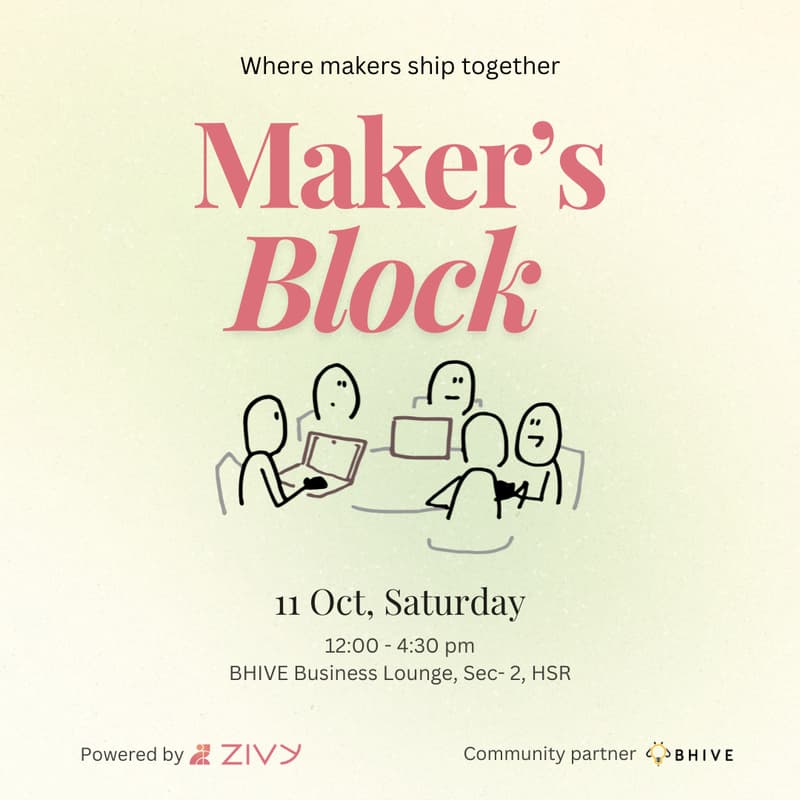 Cover Image for Maker's Block (Edition #11): Where makers ship together