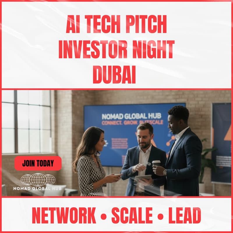 Cover Image for DUBAI AI TECH PITCH & INVESTOR NIGHT