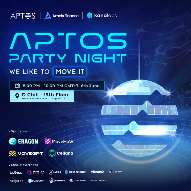 Cover Image for Aptos Party Night: We like to MOVE IT