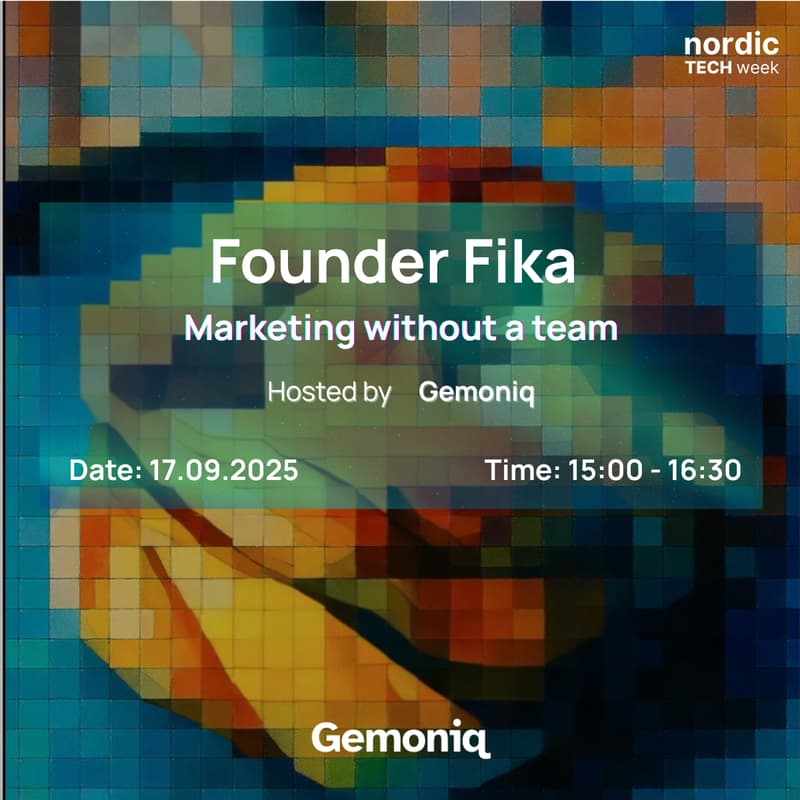 Cover Image for Founder Fika: Marketing without a team
