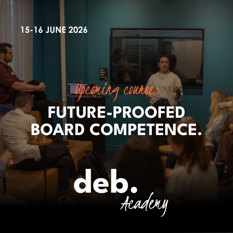 Cover Image for Future-proofed board competence.