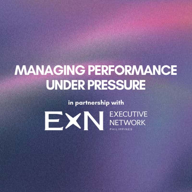 Cover Image for Speaker Series: Managing Performance Under Pressure
