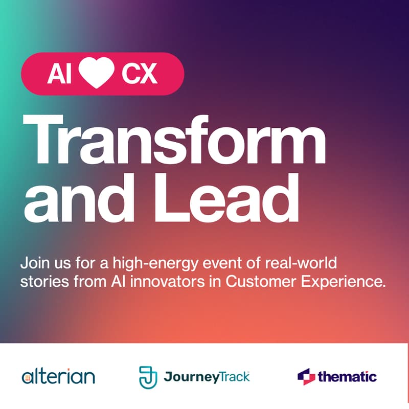 Cover Image for AI ❤️ CX: Transform and Lead