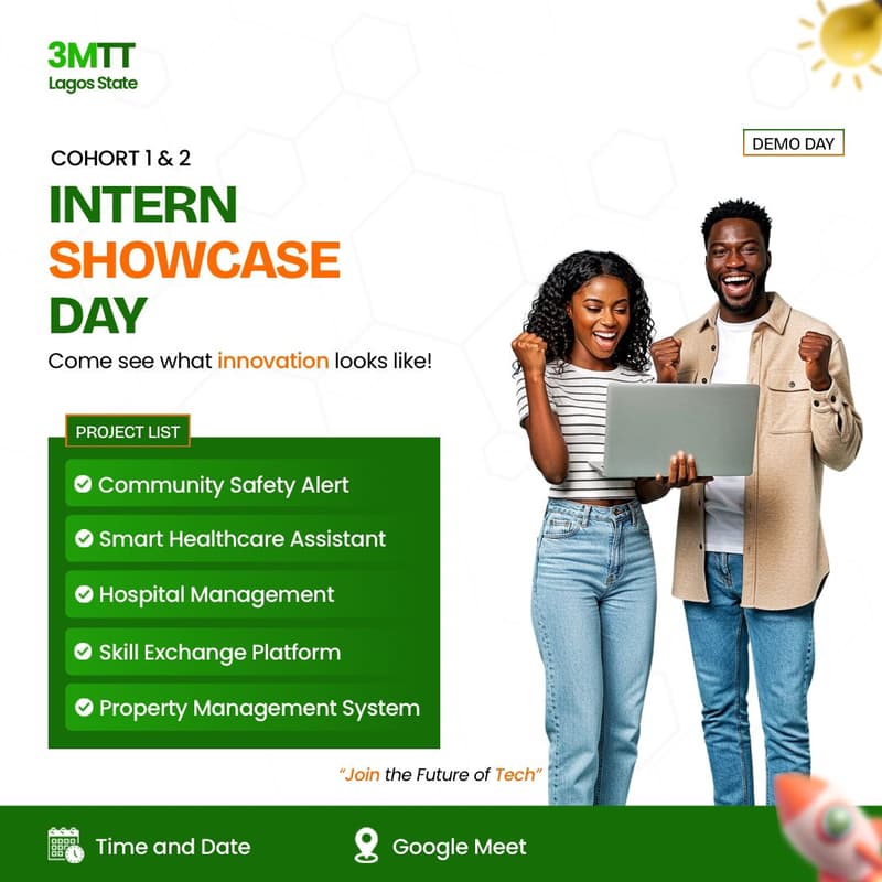 Cover Image for 3MTT Lagos Intern Demo Day