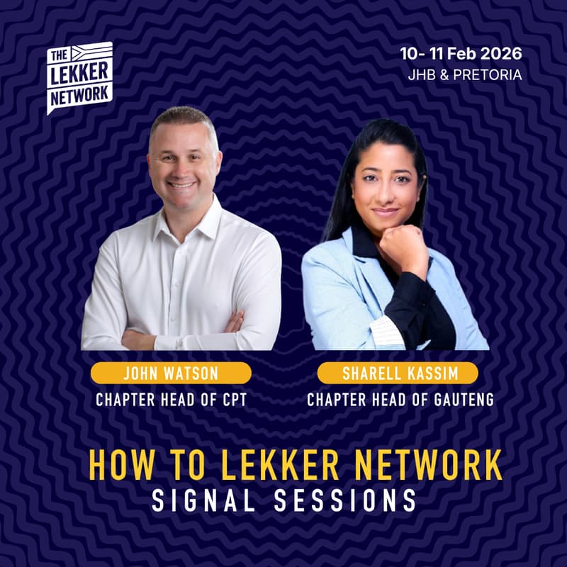 Cover Image for How To Lekker Network - Signal Session