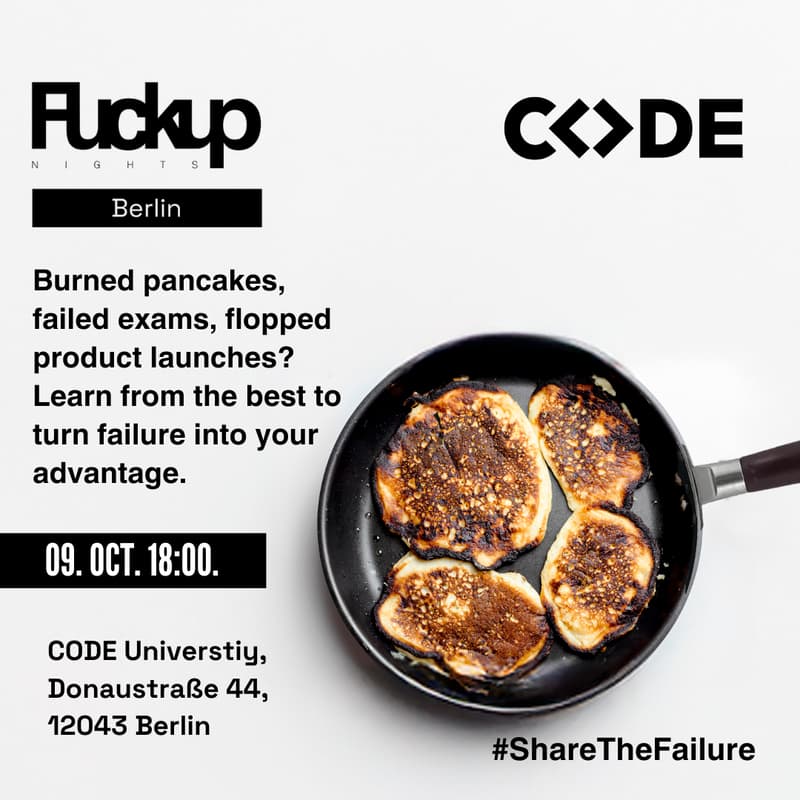 Cover Image for F*ckup Nights Berlin - Student Edition