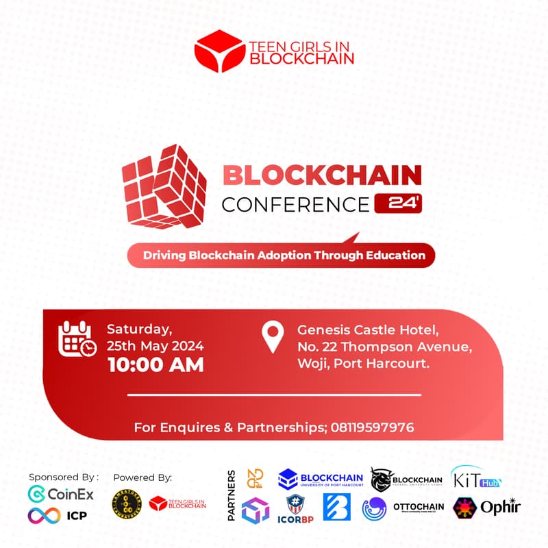 Cover Image for BLOCKCHAIN CONFERENCE:(Driving Blockchain Adoption through Education)