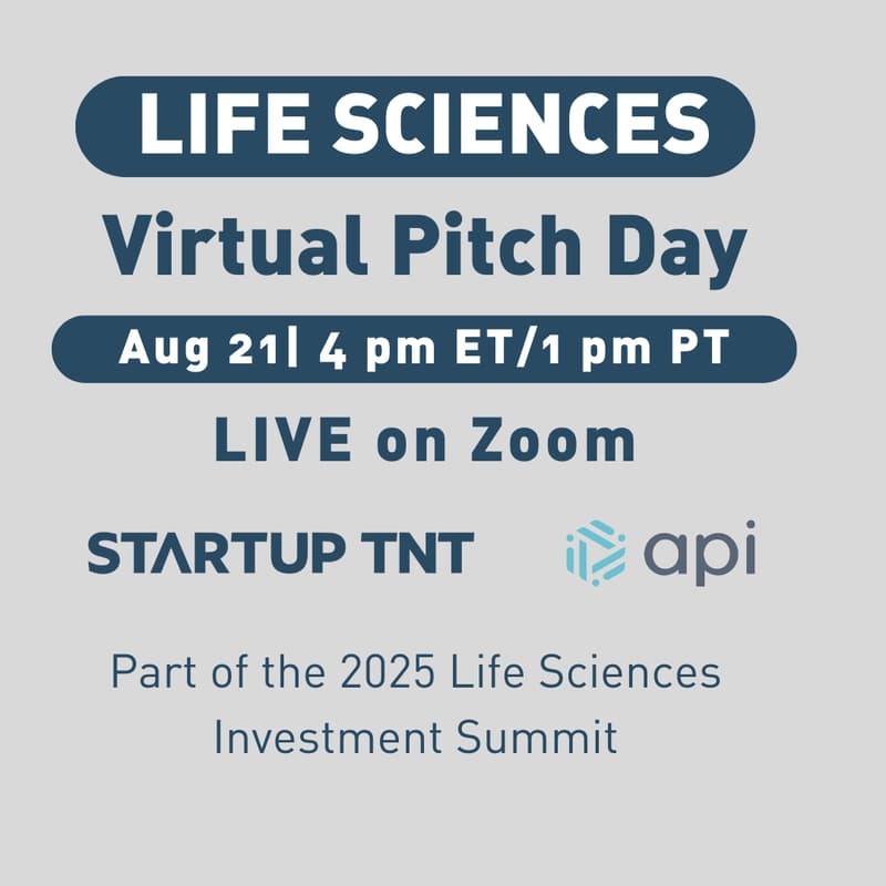 Cover Image for Virtual Pitch Day - Life Sciences Summit 2025