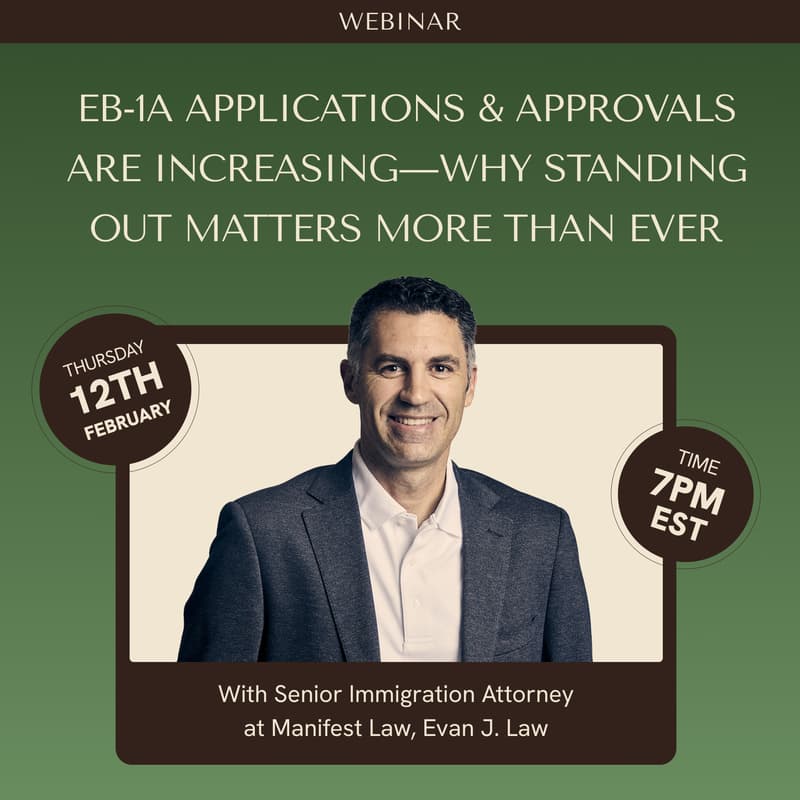 Cover Image for EB-1A Applications & Approvals Are Increasing—Why Standing Out Matters More Than Ever