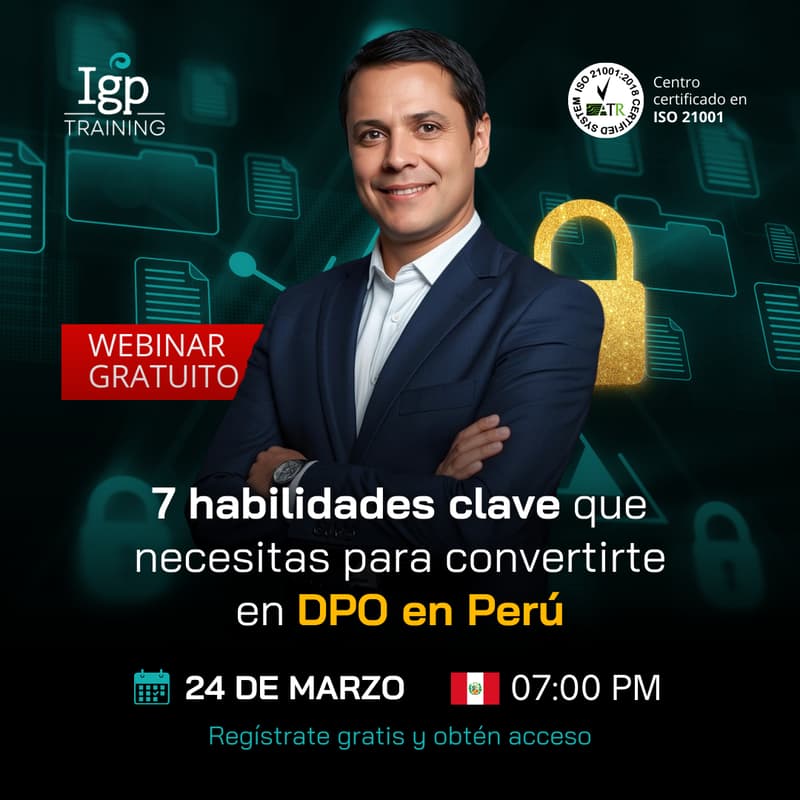 Cover Image for 7 habilidades clave que necesitas para convertirte en DPO en Perú
