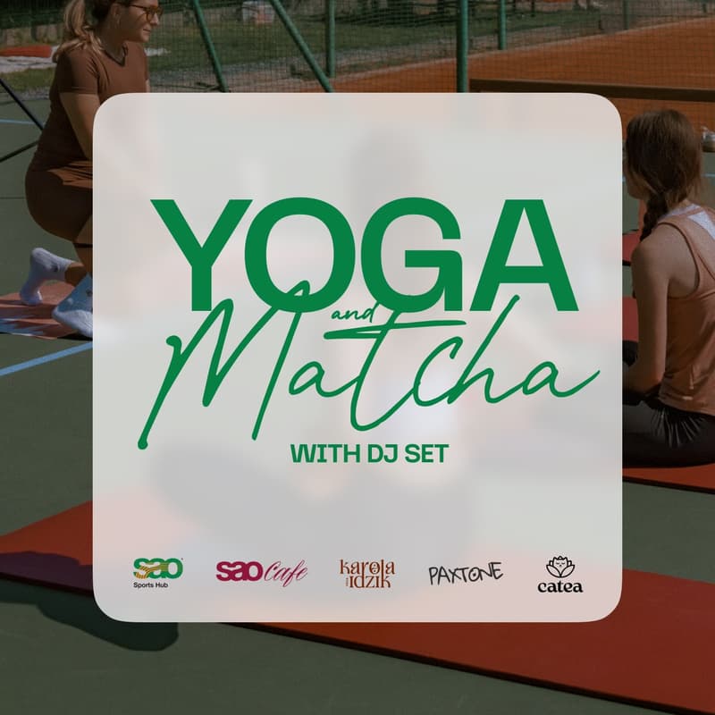 Obrazek w tle dla Yoga & Matcha with DJ set 26.07 8:00