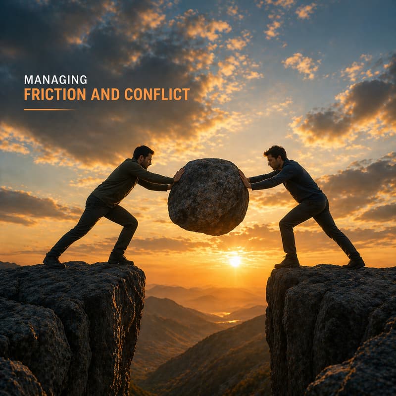 Cover Image for Webinar Training: Managing Friction and Conflict – 21 July