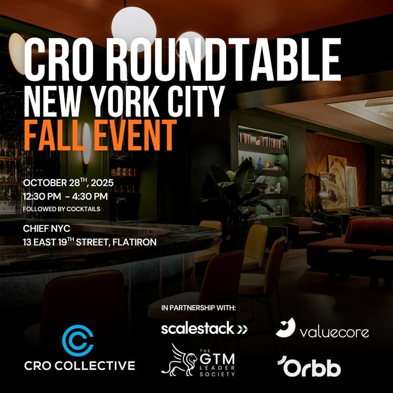 Cover Image for NYC CRO Roundtable Fall Event