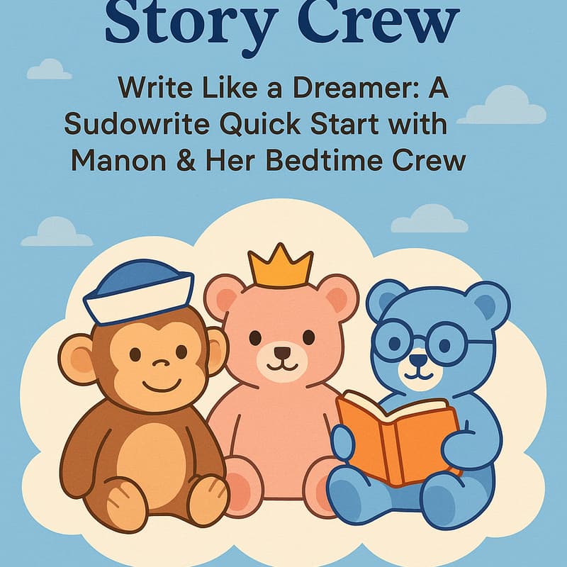 Cover Image for Quick Start: Write Like a Dreamer, Sudowrite with Manon & Her Bedtime Crew