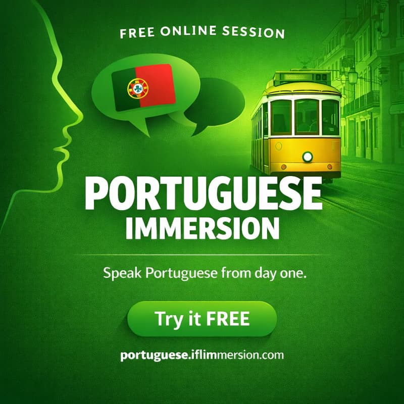Cover Image for Portuguese Immersion XP | Free Trial - B2 Level