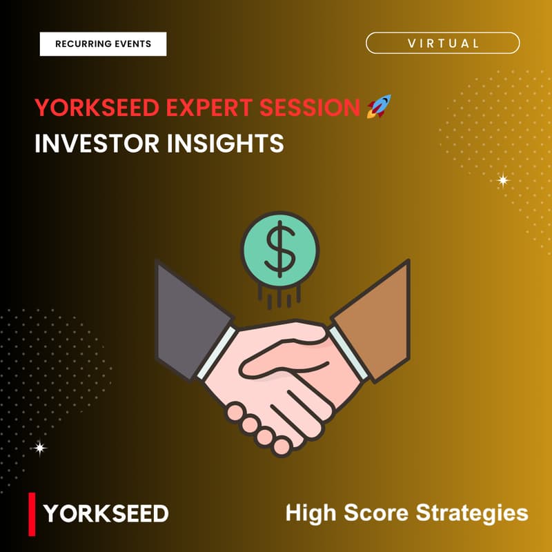 Cover Image for Valuing AI and SaaS Startups — Expert Q&A (Yorkseed Passport Series) ONLINE