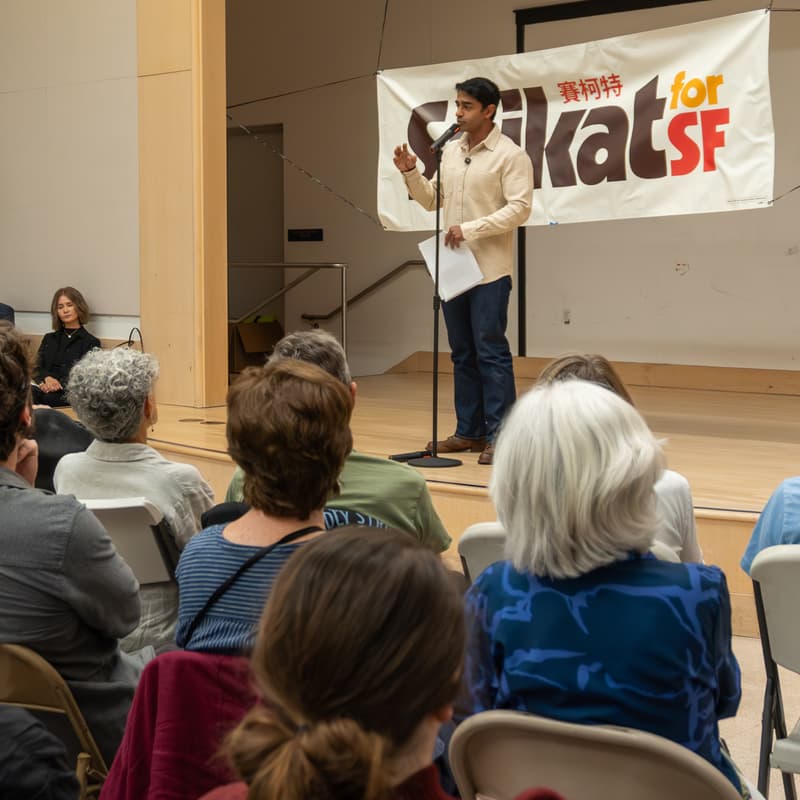 Cover Image for Candidate Forum Watch Party with Team Saikat