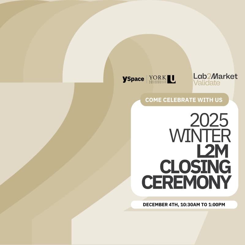Cover Image for L2M Validate Ontario Cohort Closing Ceremony