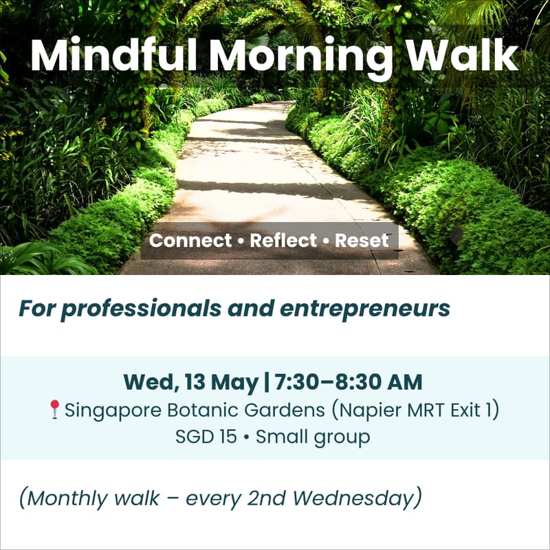 Cover Image for Mindful Morning Walk | Singapore Botanic Gardens