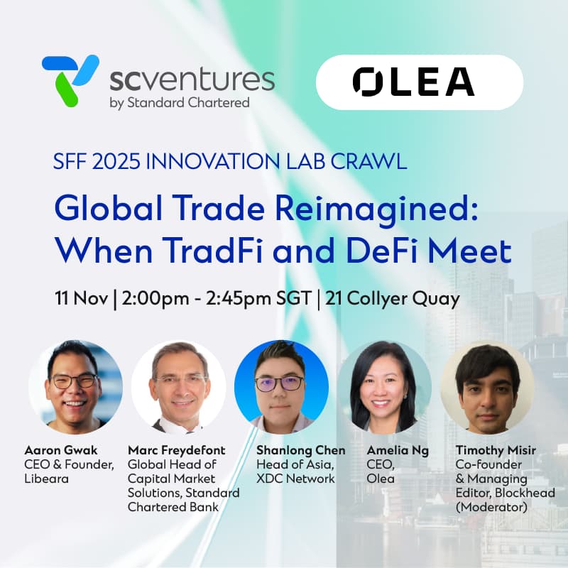 Cover Image for SC Ventures Lab Crawl Panel 5 | Global Trade Reimagined: When TradFi and DeFi meet