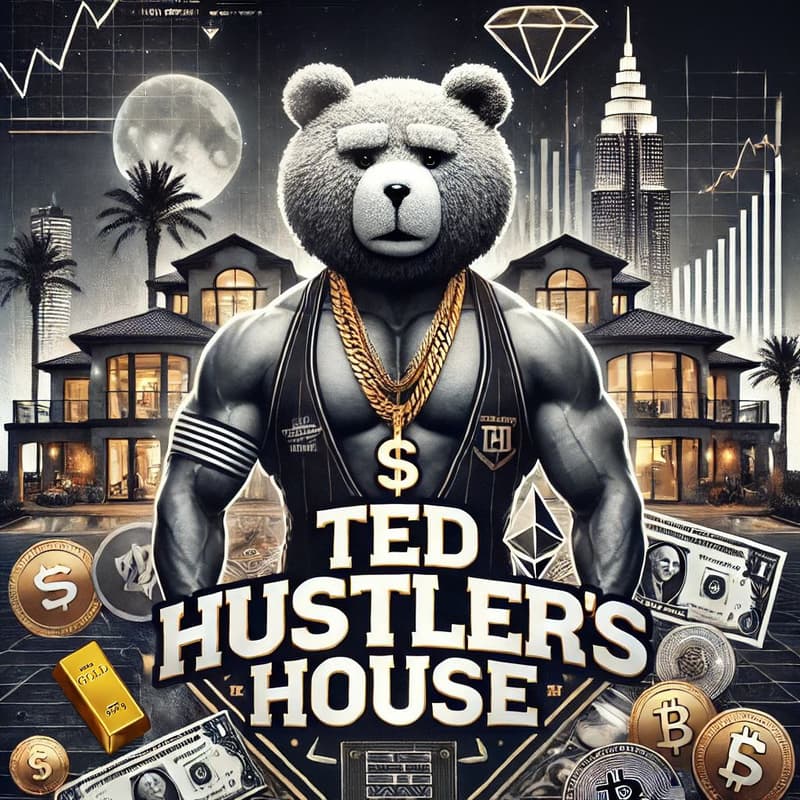 Cover Image for Ted Hustler's House. Dudes Only