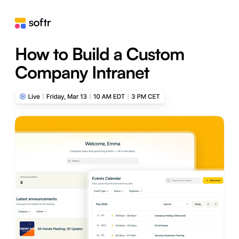 Cover Image for How to Build a Custom Company Intranet