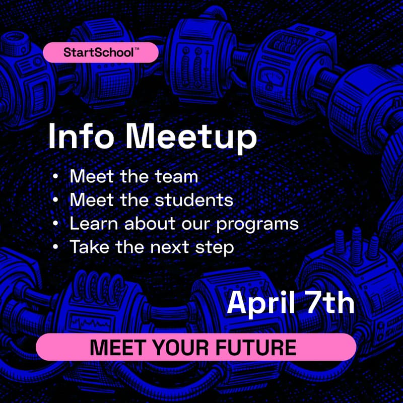 Cover Image for StartSchool info meet up