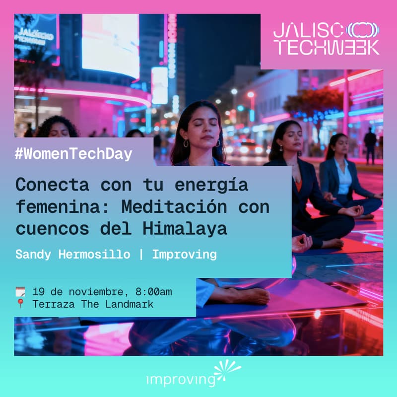Cover Image for Conecta con tu energia femenina " Meditacion cuencos del himalaya" Sandy Hermosillo | Improving