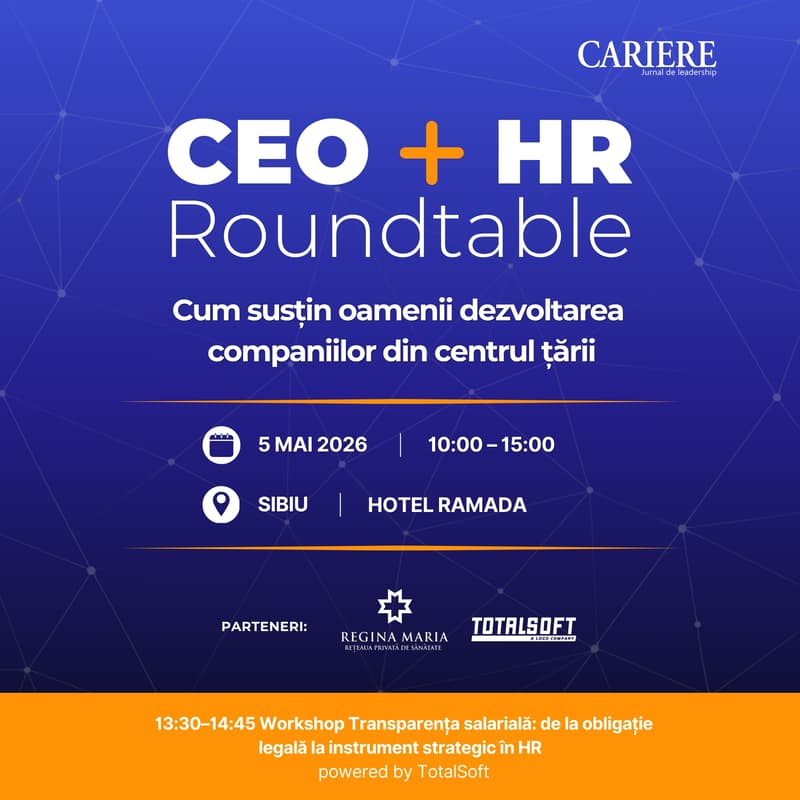 Cover Image for CEO+HR Roundtable Sibiu