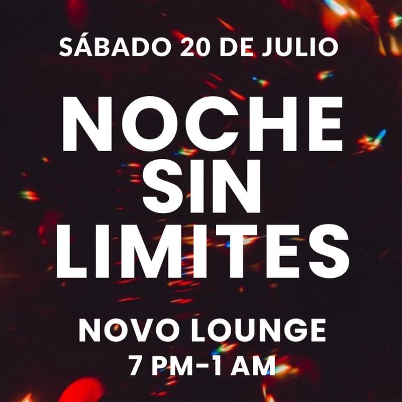 Foto de portada de Noche sin límites-NOVO LOUNGE
