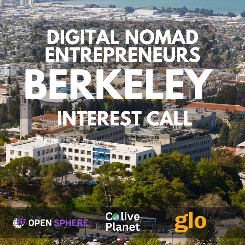 Cover Image for Berkeley, USA - Digital Nomad Entrepreneurs - Interest Group Call