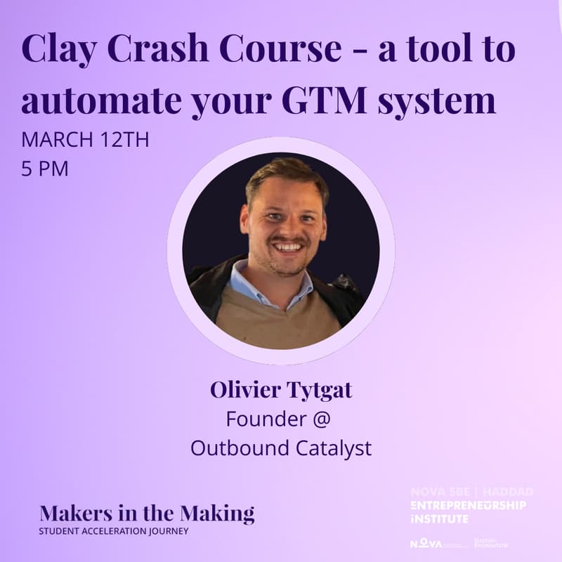 Cover Image for Clay Crash Course - a tool to automate your GTM system
