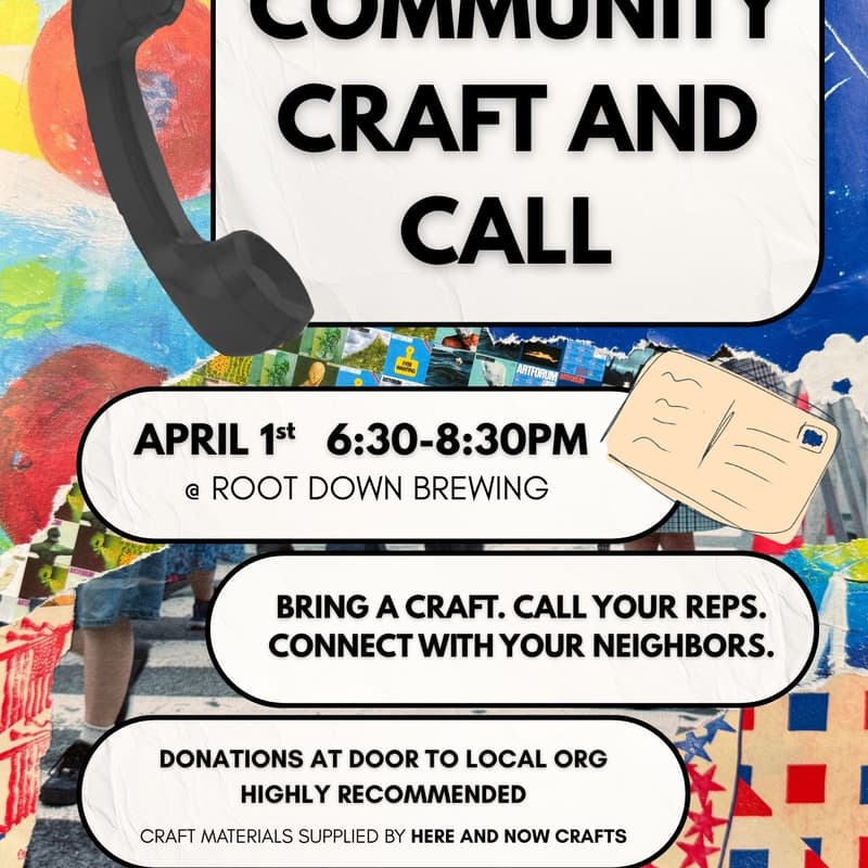 Cover Image for Craftivism! Community Craft & Call