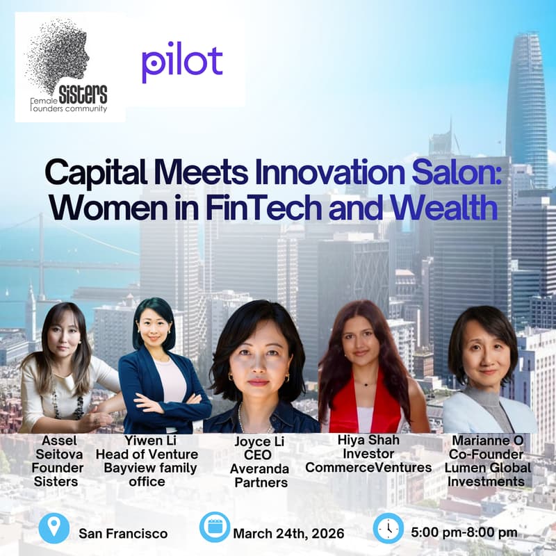 Cover Image for Capital Meets Innovation Salon: Women in FinTech and Wealth