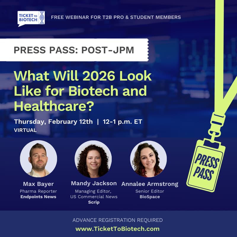 Cover Image for Q1 Media Minds Roundtable Panel - What Will 2026 Look Like for Biotech and Healthcare? Post-JPM Journalist Perspectives