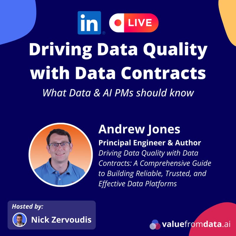 Cover Image for [Online] Driving Data Quality with Data Contracts: What Data PMs should know