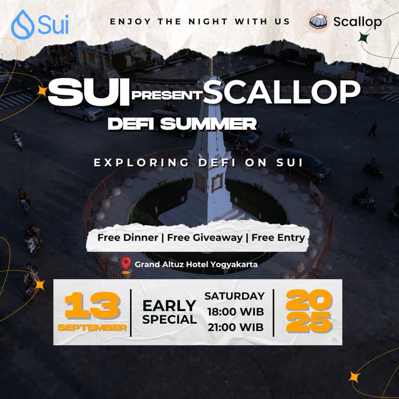 Cover Image for Sui present Scallop DeFi Summer