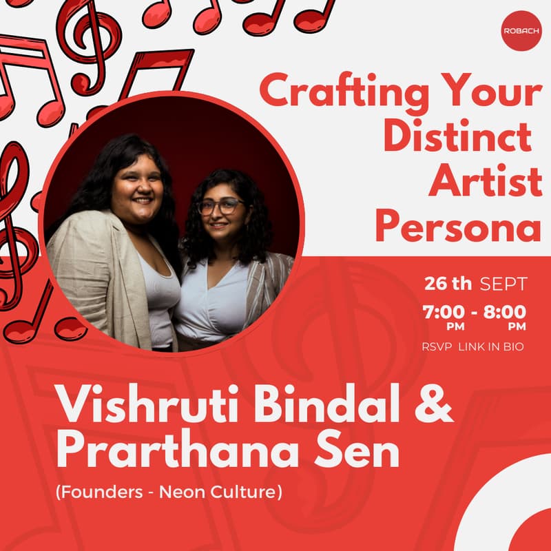 Cover Image for Crafting Your Distinct Artist Persona with Vishruti and Prarthana