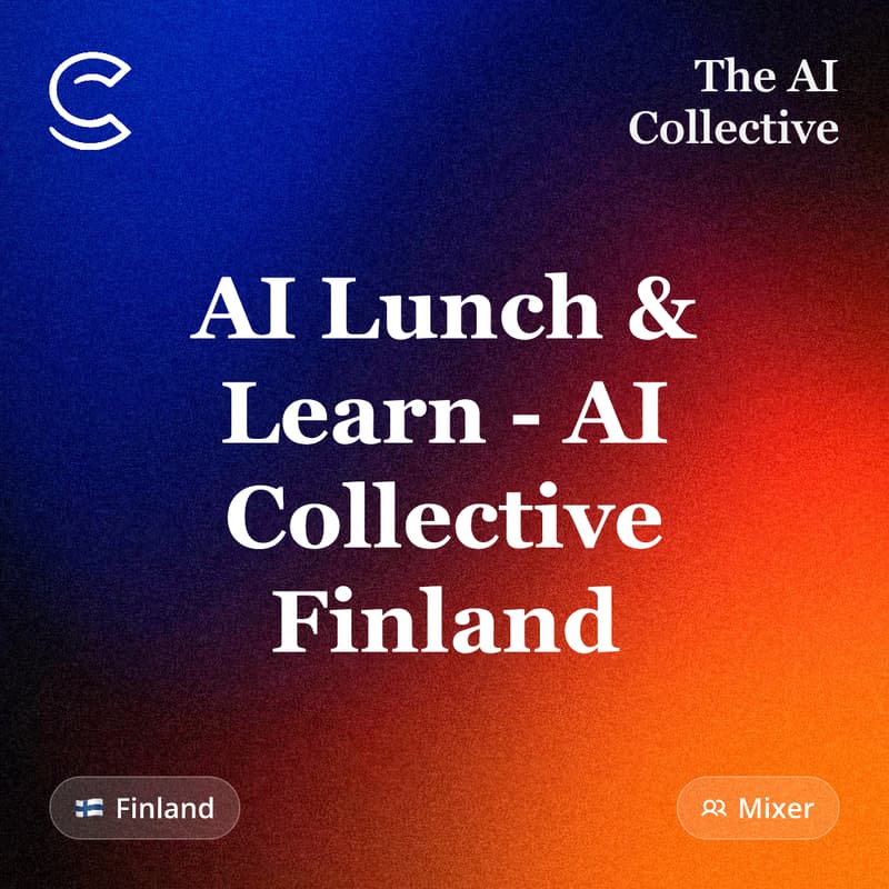 Cover Image for AI Lunch & Learn - AI Collective Finland