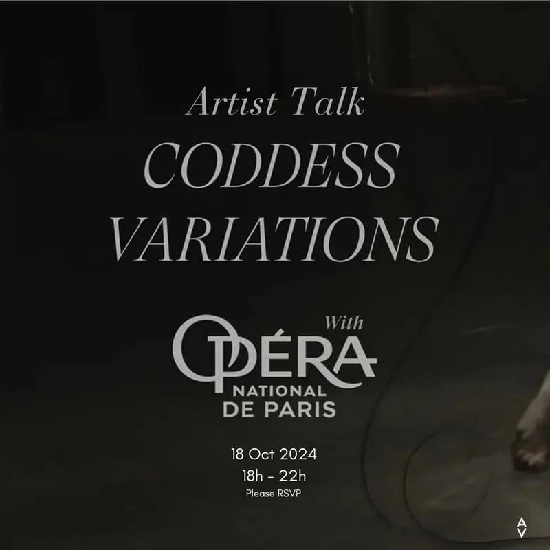 Cover Image for Artist Talk & Exhibition: The Paris Opera Launches Coddess Variations