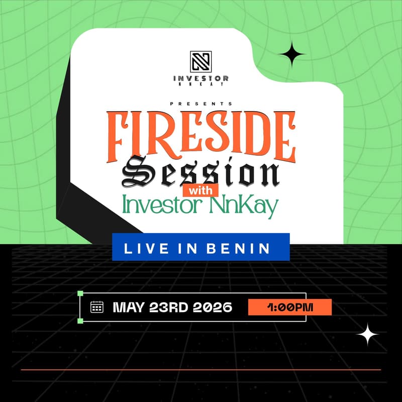Cover Image for Fireside Session with Investor NnKay - BENIN
