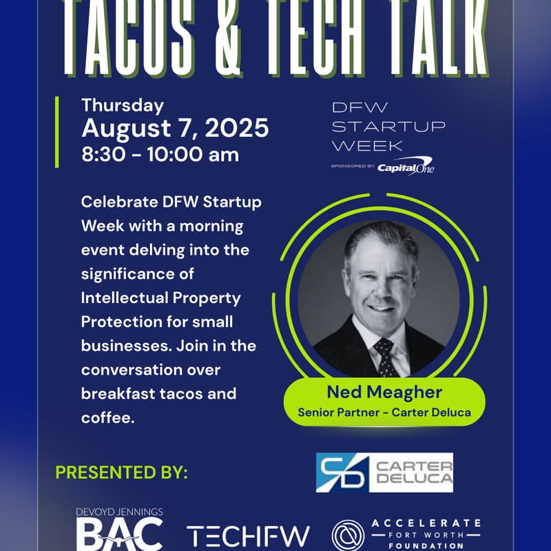 Cover Image for DFW Startup Week - Tacos & Tech Talk